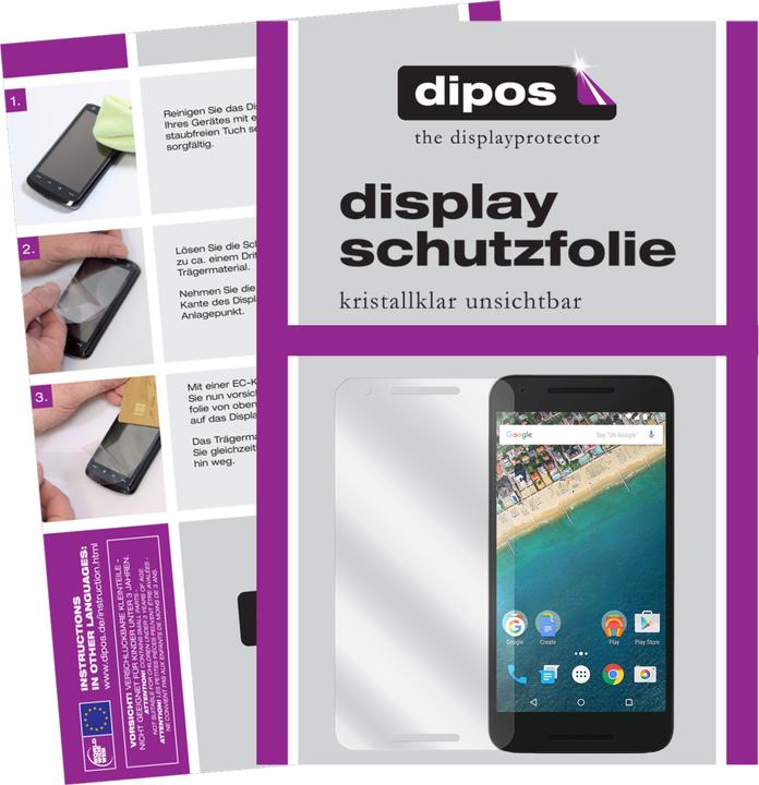 Actual product image Dipos Screen Protector Crystalclear (2 pcs., LG Nexus 5X)