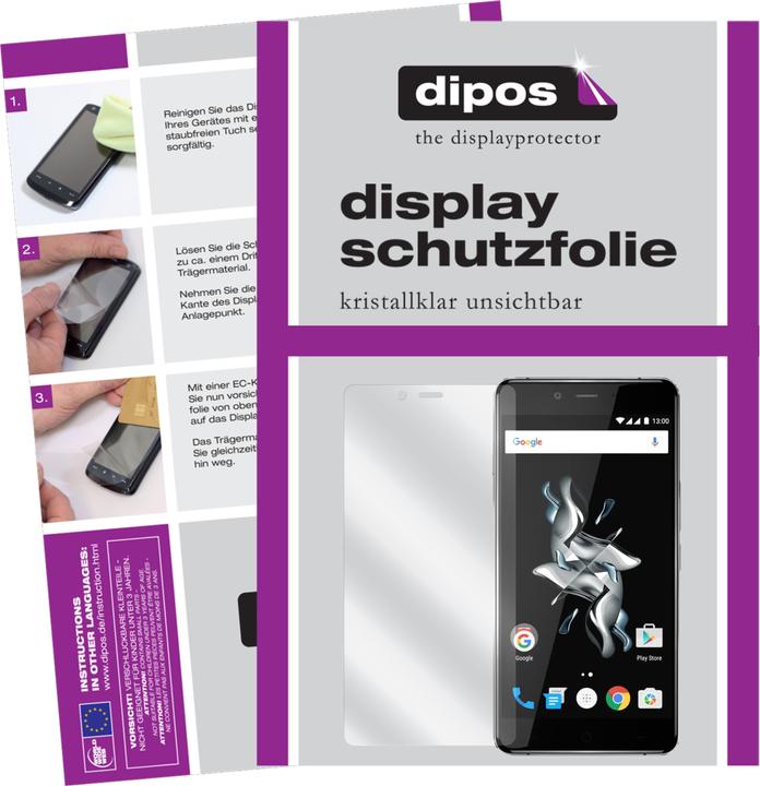 Actual product image Dipos Screen Protector Crystalclear (6 pcs., OnePlus X)