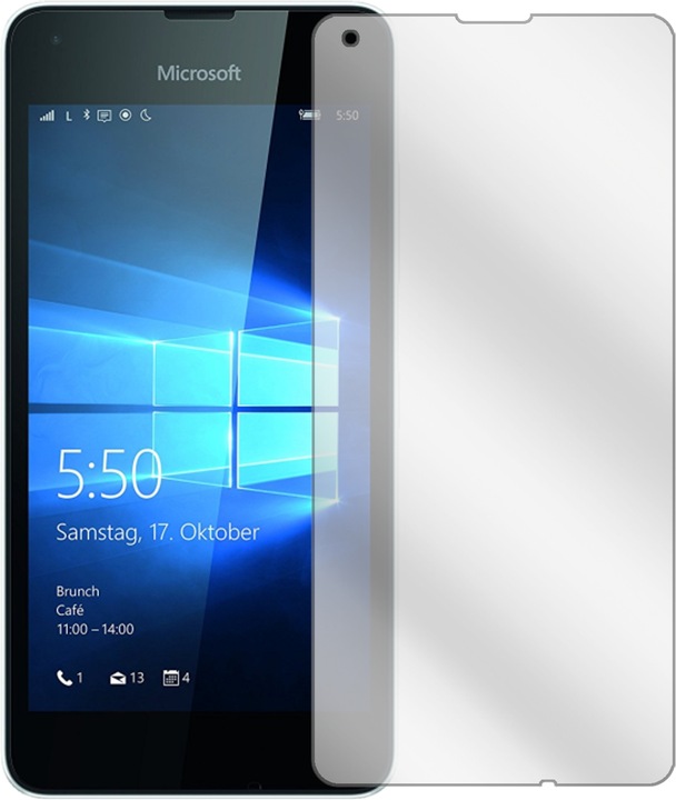 Produktbild Dipos Displayschutzfolie Crystalclear (2 Stück, Microsoft Lumia 550)