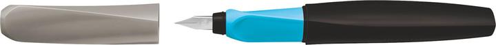 Produktbild Pelikan Füllhalter (Patronenfüllsystem) Twist® Color Blocking Füller für Rechts- und Linkshänder, da (Dark, 1 x)