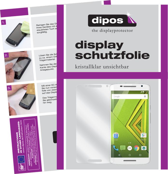 Produktbild Dipos Displayschutzfolie Crystalclear (6 Stk., Motorola Moto X Play)