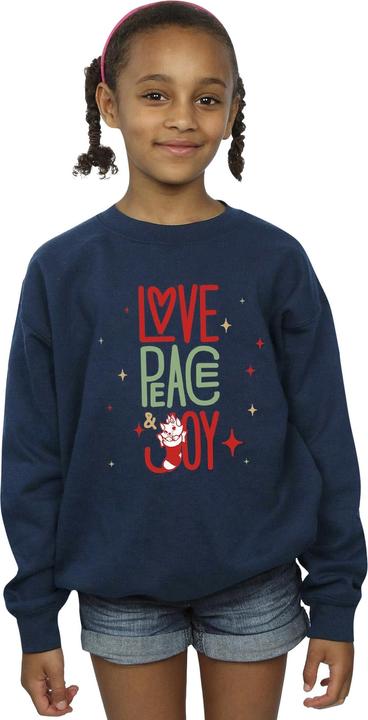 Produktbild Disney The Aristocats Marie Love Peace Joy Sweatshirt Mädchen (140, 146)