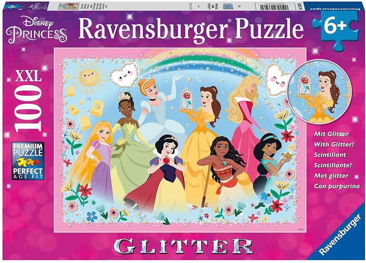 Ravensburger Disney Prinses Glitzerpuzzle (100 Teile)