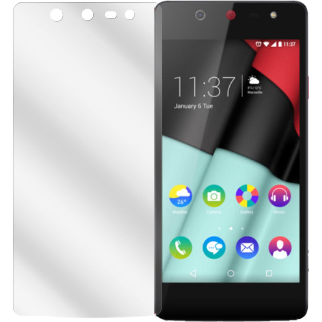 Thumbnail - Dipos Displayschutzfolie Crystalclear (2 Stück, Wiko Selfie), Smartphone Schutzfolie, Transparent