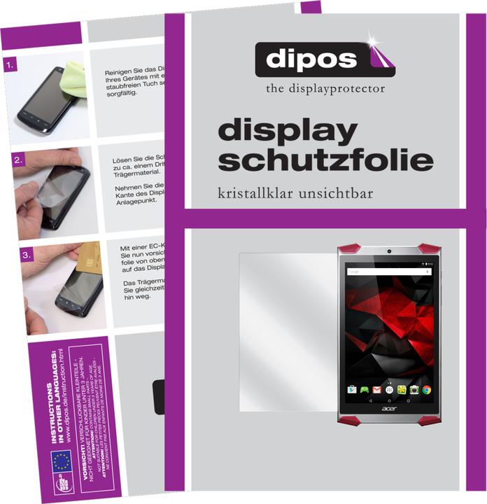 Produktbild Dipos Displayschutzfolie Crystalclear (2 Stück, Predator 8)