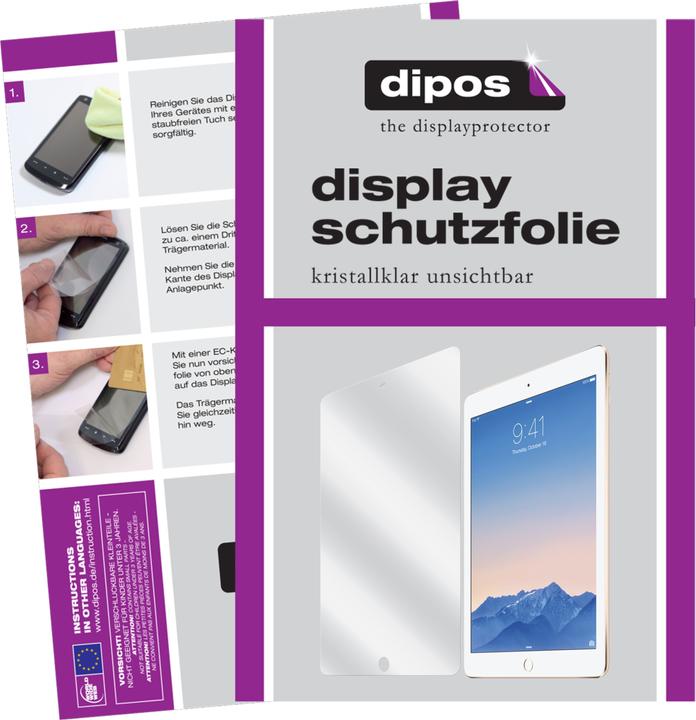Dipos Film de Protection d’écran Crystalclear (2 pièce(s), Apple iPad Pro)
