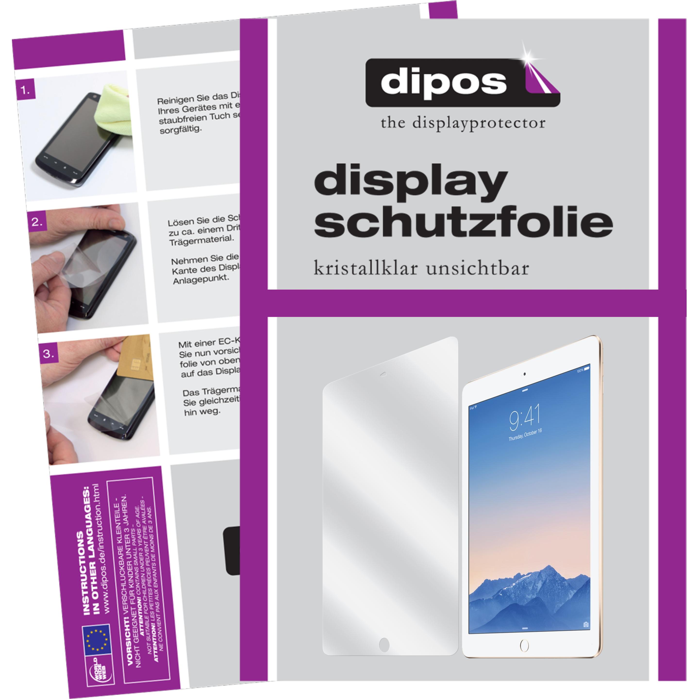 Thumbnail - Dipos Displayschutzfolie Crystalclear (2 Stück, Apple iPad Pro), Tablet Schutzfolie