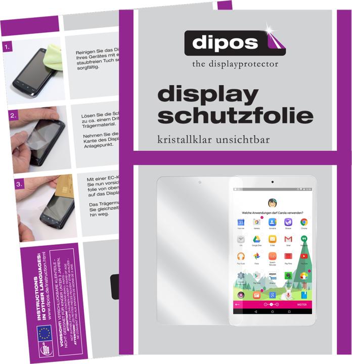 Dipos Film de Protection d’écran Crystalclear (2 pièce(s), Telecom Tablet Pulse)