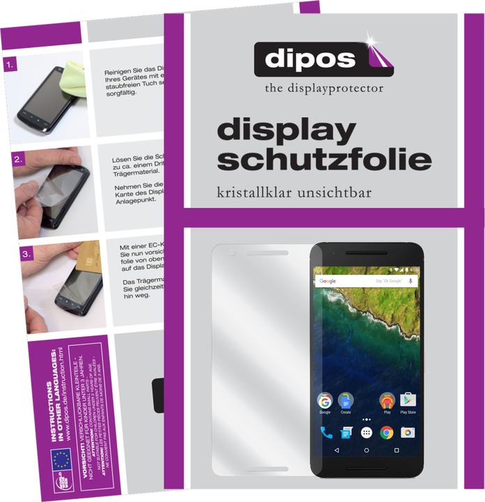 Actual product image Dipos Screen Protector Crystalclear (6 pcs., Google Nexus 6p)