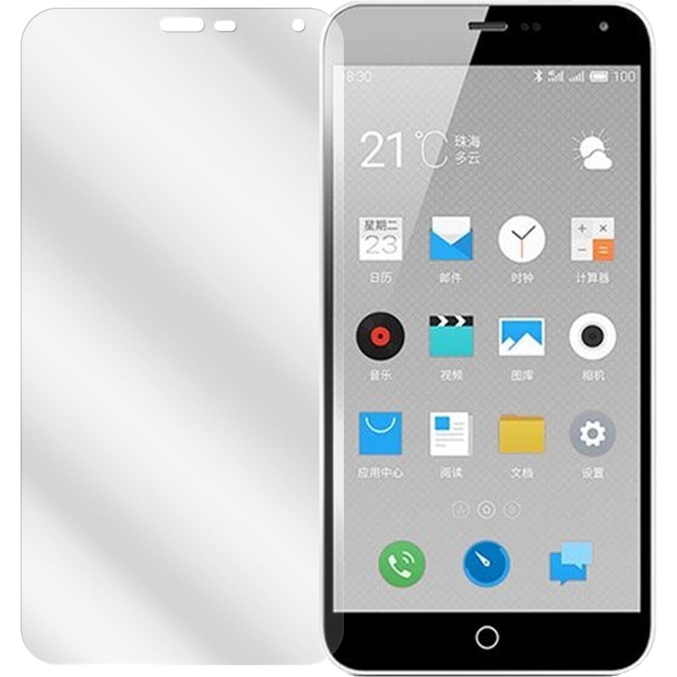 Thumbnail - Dipos Displayschutzfolie Crystalclear (6 Stück, Meizu M1 Note), Smartphone Schutzfolie, Transparent