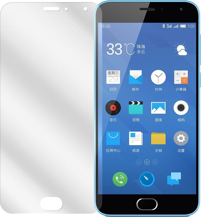 Actual product image Dipos Screen Protector Crystalclear (2 pcs., Meizu M2 Note)