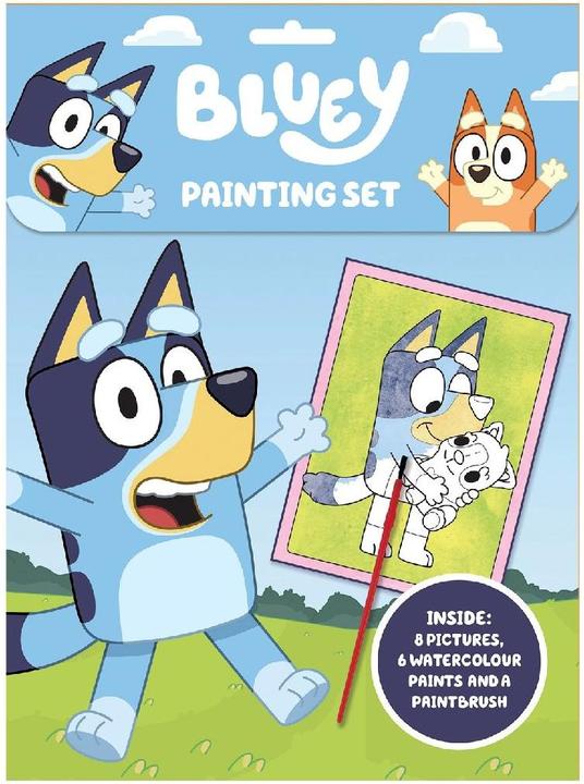 Actual product image Totum Bluey Painting Set