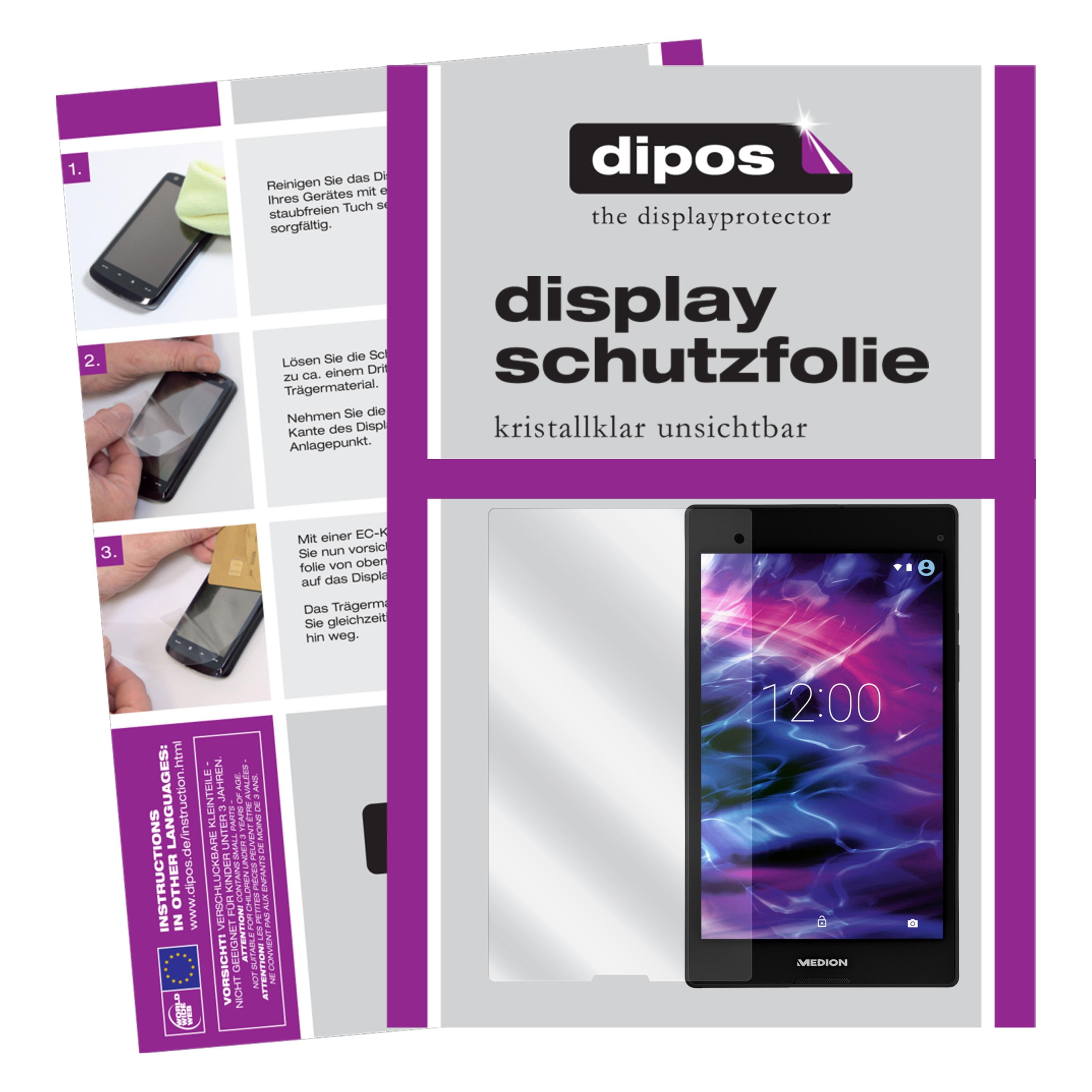 Dipos Pellicola Protettiva Antiriflesso Per Medion LifeTab S10352 (2 Pezzi)