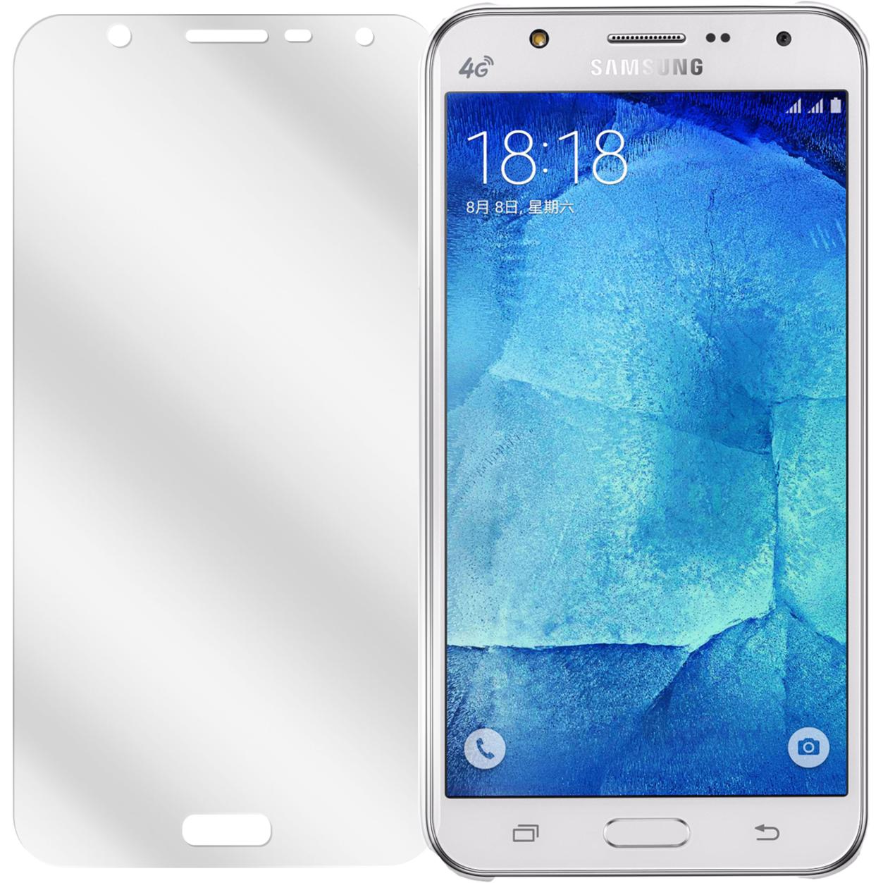 Thumbnail - Dipos Displayschutzfolie Crystalclear (2 Stück, Samsung Galaxy J7), Smartphone Schutzfolie, Transparent