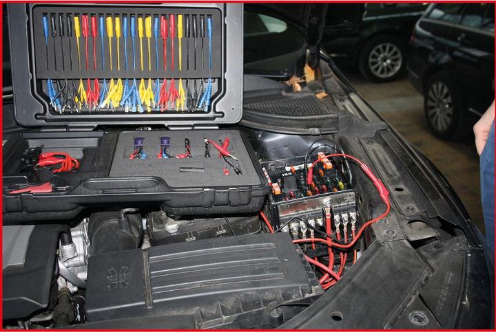 Actual product image KS Tools Kit de câbles de test et de mesure 12/24V Master diagnostics, 92 pcs (92 pieces)