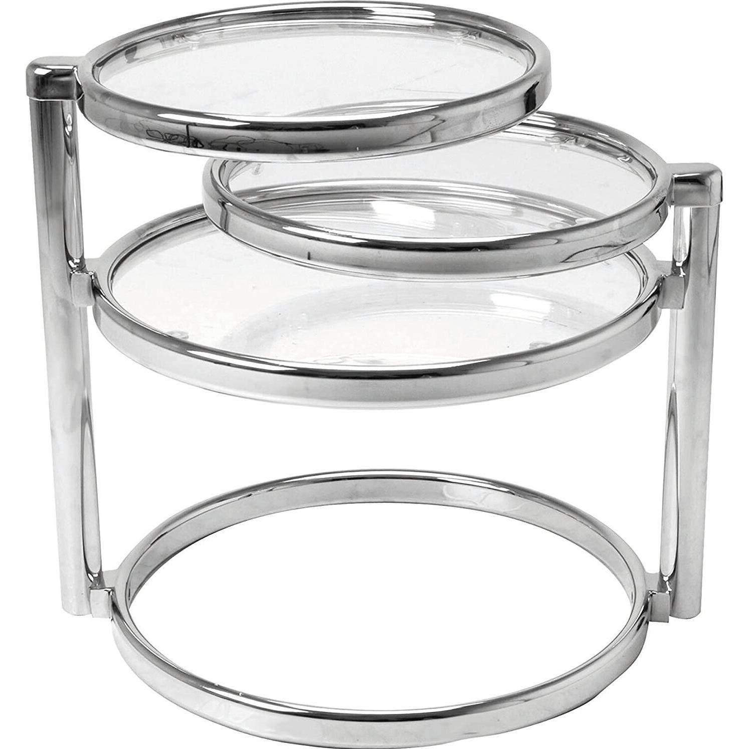 Leitmotiv, Couchtisch + Beistelltisch, Swivel (48 x 41 x 45 cm)
