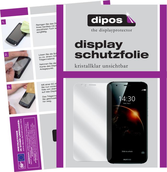 Produktbild Dipos Displayschutzfolie Crystalclear (2 Stück, Huawei G8)