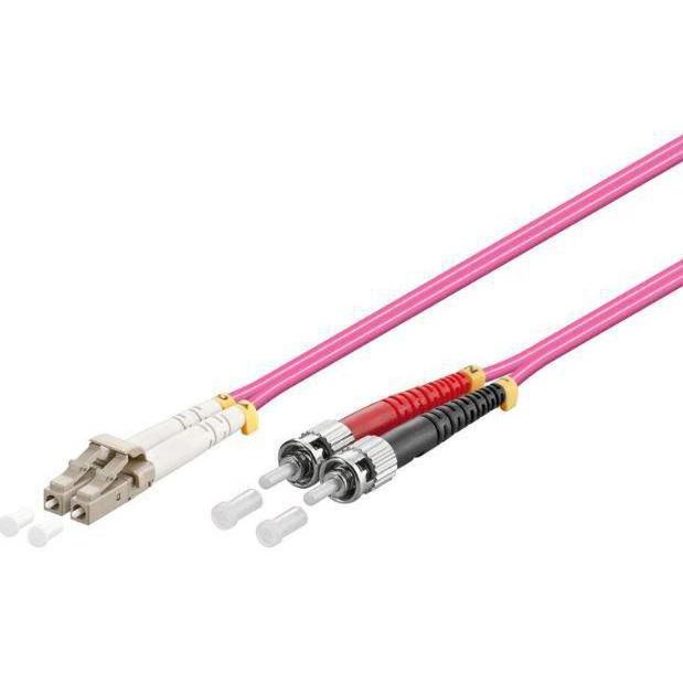 MicroConnect LC/UPC-ST/UPC 10m OM4 (CAT6, 10 m), Netzwerkkabel