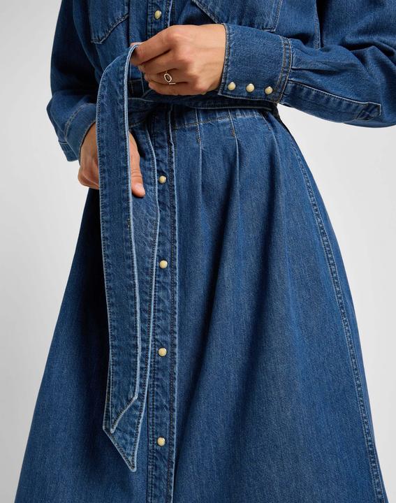 Immagine prodotto Lee Abito in denim Abito occidentale con cintura (M)