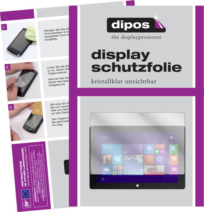 Image du produit Dipos Film de Protection d’écran Crystalclear (3 pièce(s), Surftab Wintron 10.1)