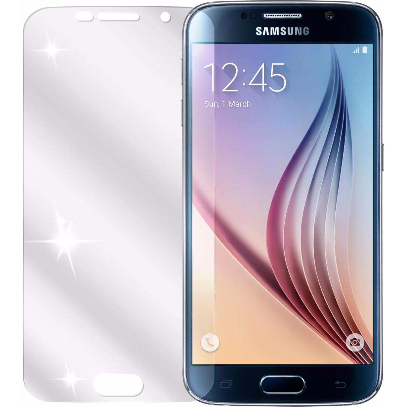 Dipos Displayschutzfolie Crystalclear (2 Stück, Samsung Galaxy S21), Smartphone Schutzfolie, Transparent