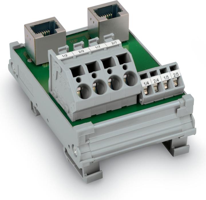 Produktbild Wago Übergabebaustein mit RJ-45-Ans