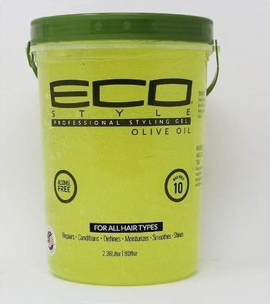Immagine prodotto Eco Style Gel per lo styling all'olio d'oliva 80oz 2.36l (Gel per capelli, 2360 ml)