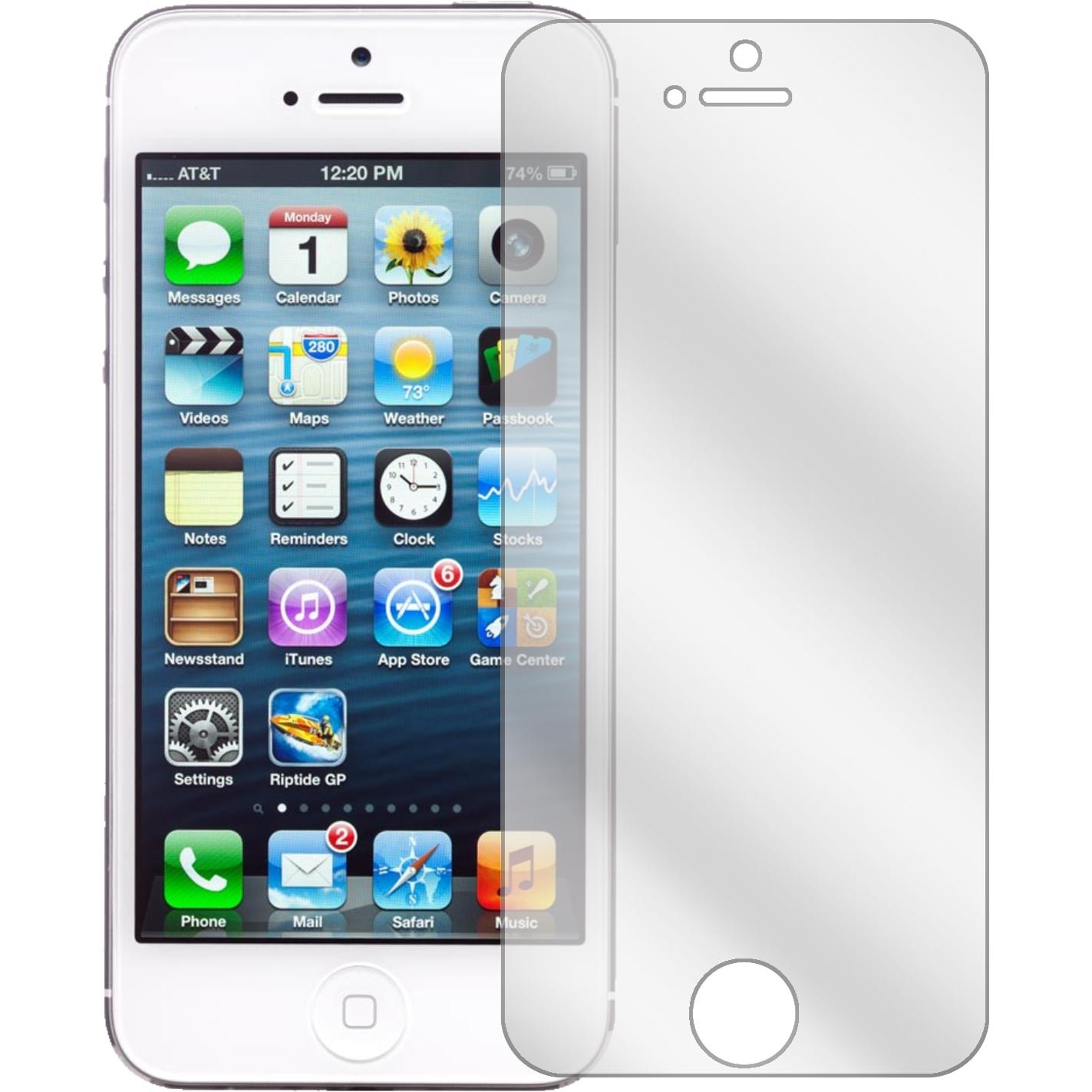 Thumbnail - Dipos Displayschutzfolie Crystalclear (5 Stück, Apple iPhone 5), Smartphone Schutzfolie, Transparent