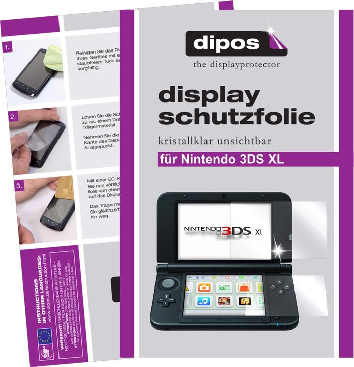 Produktbild Dipos Displayschutzfolie Crystalclear (1 Stück, Nintendo 3DS XL)