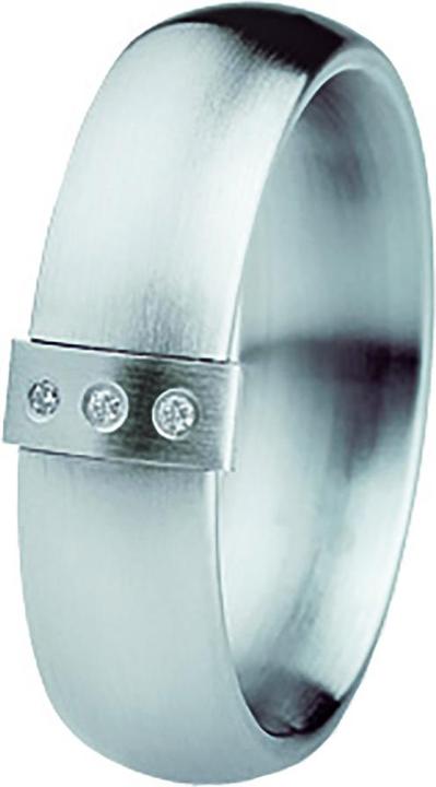 Xen Bandring Navette mit Brillant 0,02 ct. TW/vs (49)