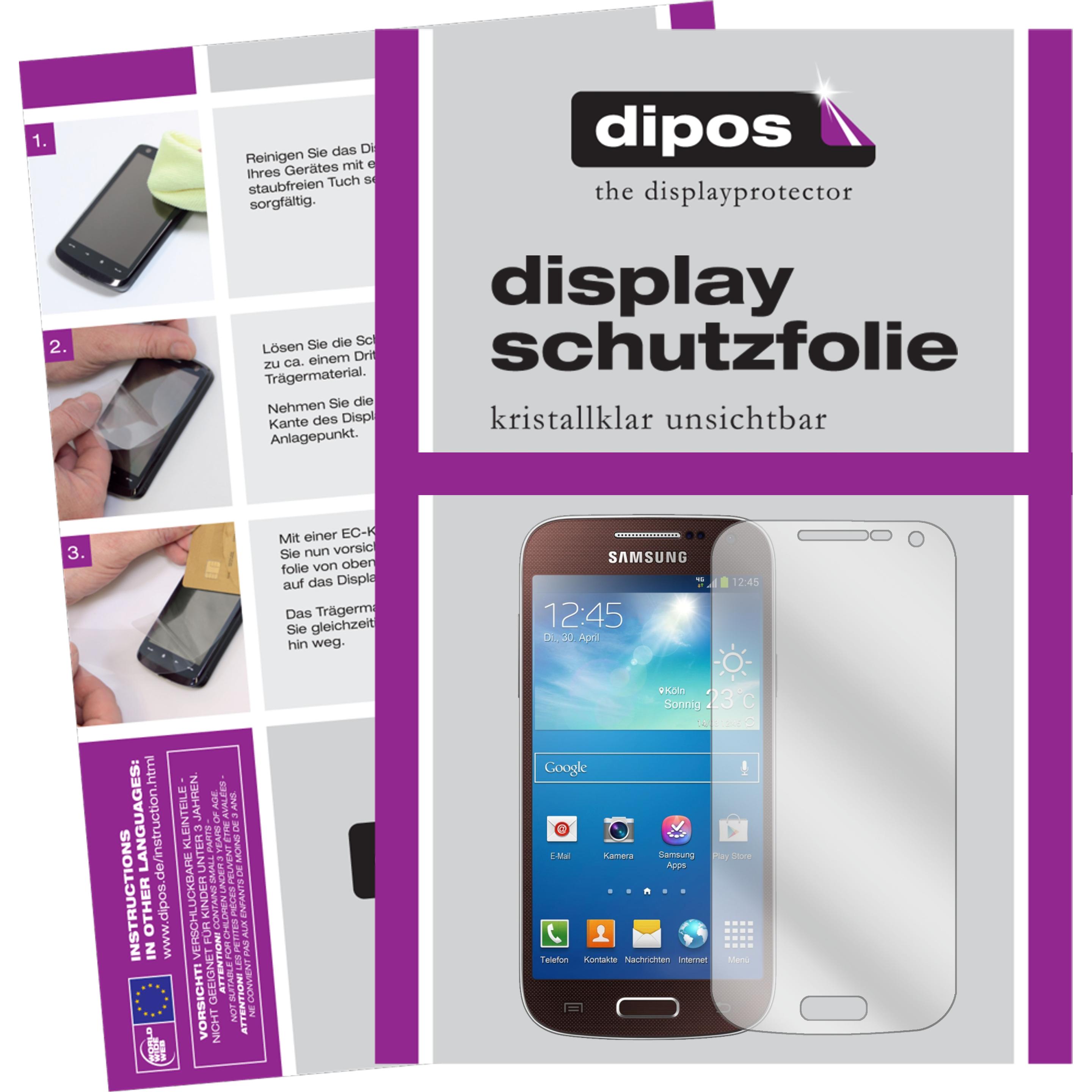 Thumbnail - Dipos Displayschutzfolie Crystalclear (2 Stück, Samsung Galaxy S21), Smartphone Schutzfolie, Transparent