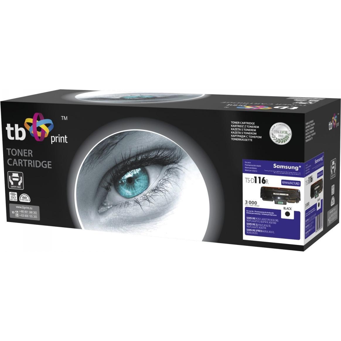 Lenovo, Toner, Print TS-D116R toner cartridge 1 pc(s) Matte black (MBK)