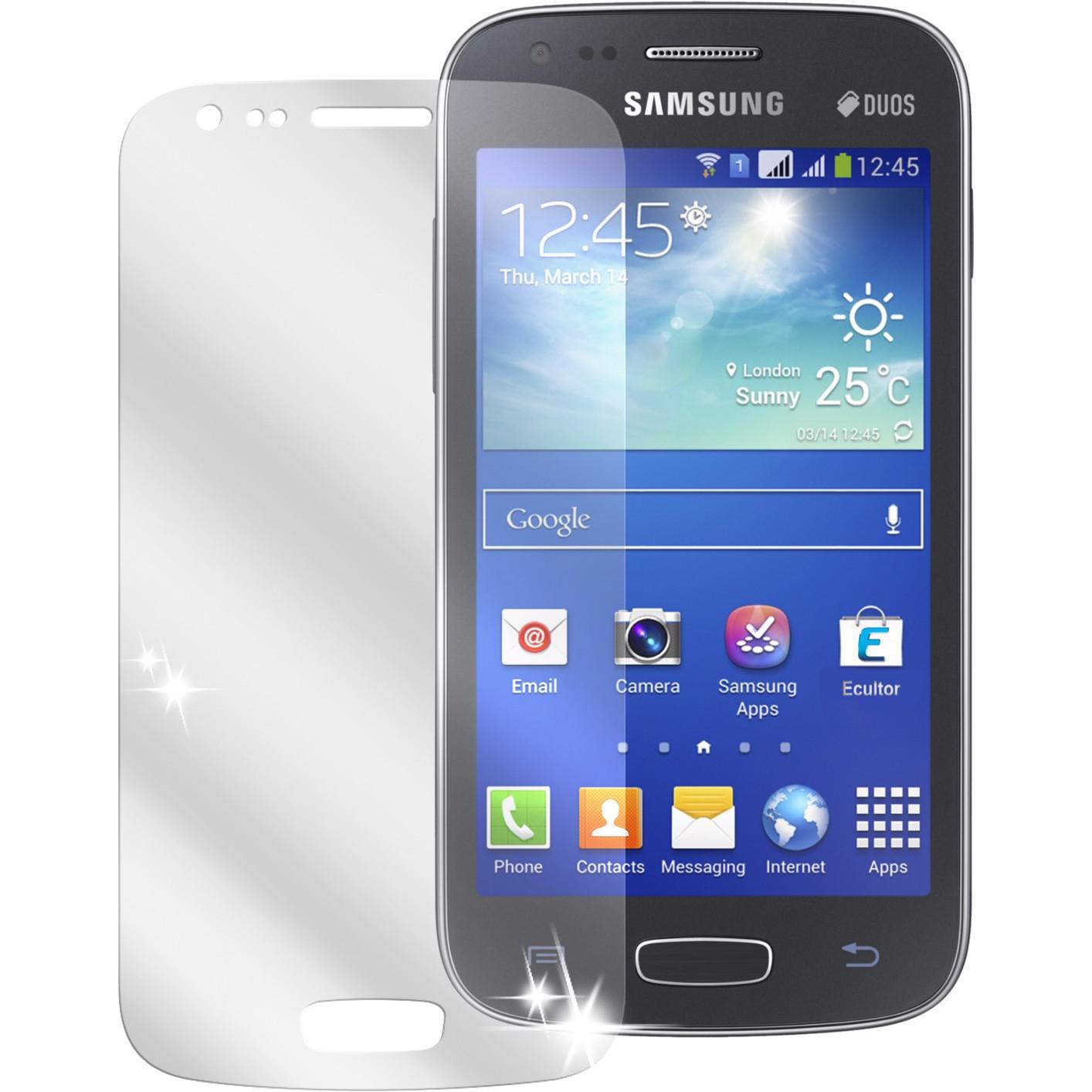 Thumbnail - Dipos Displayschutzfolie Crystalclear (2 Stück, Samsung Galaxy Ace 3), Smartphone Schutzfolie, Transparent