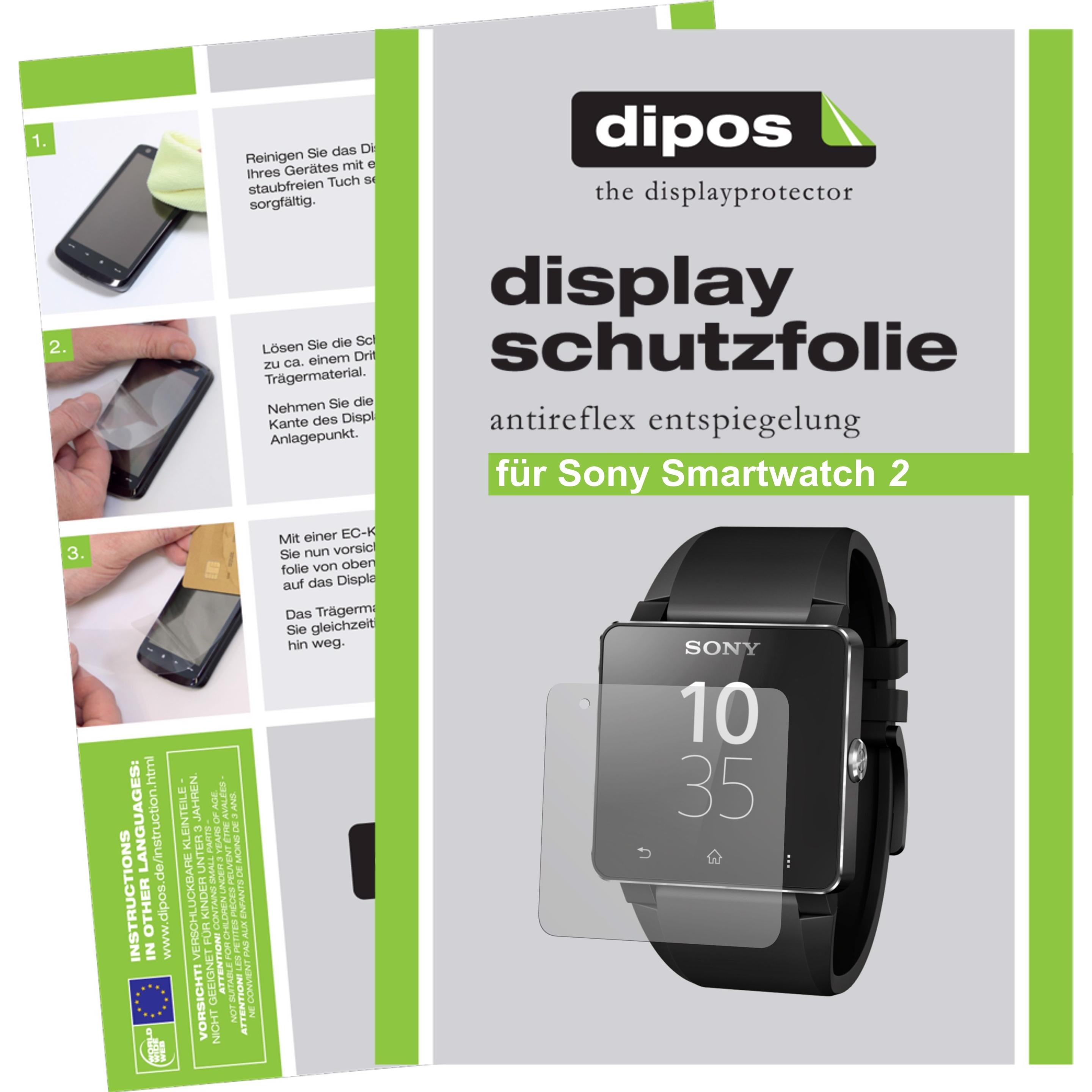 Thumbnail - Dipos Displayschutzfolie Antireflex, Smartwatch Schutzfolie, Transparent