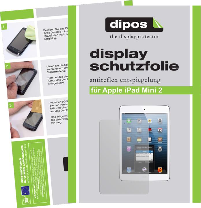 Immagine prodotto Dipos Pellicola Protettiva Antiriflesso (2 Pezzo/i, iPad mini 2013 (2. Gen))