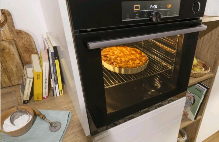 Produktbild Gorenje Gore Herd Black Steam SET Pyro A+ bk BPSX 6737 E06BG + IT 43 X