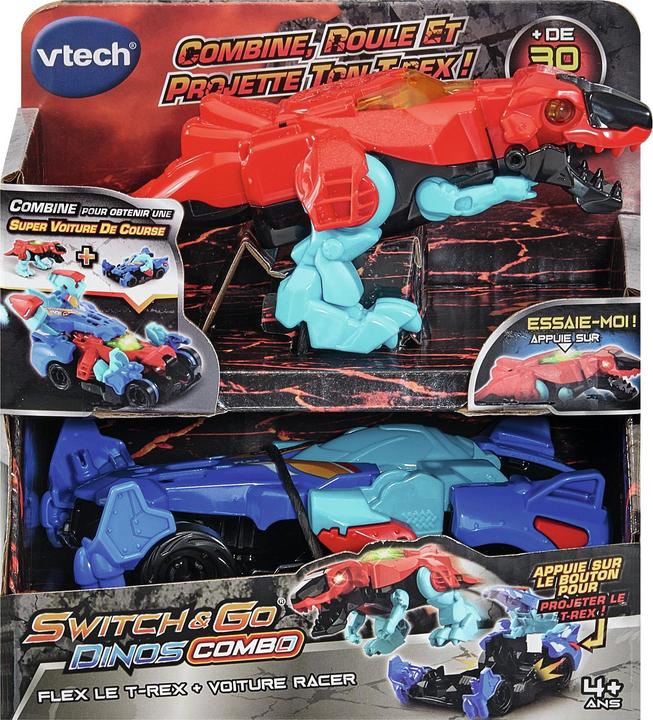 Produktbild VTech Petis Switch & Go Dinos Combo (differents models) (Französisch, 3 - 8 Jahre)
