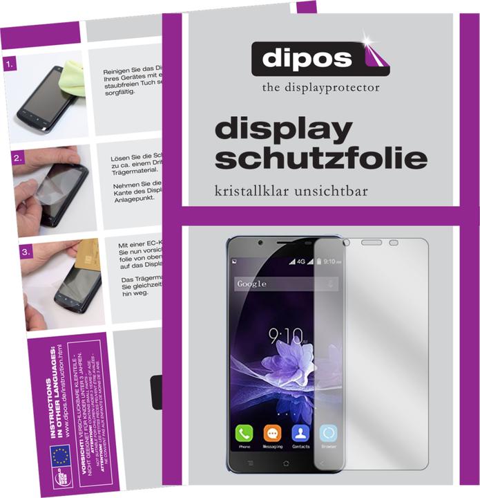 Actual product image Dipos Screen Protector Crystalclear (6 pcs., Lenovo P2)