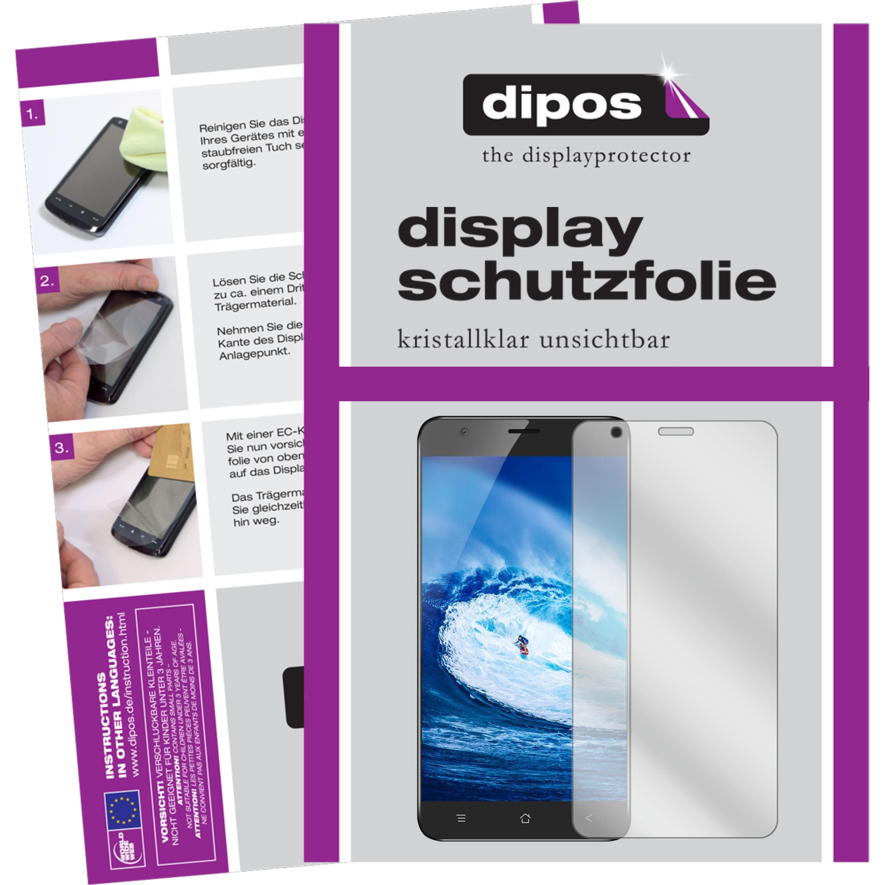 Thumbnail - Dipos Displayschutzfolie Crystalclear (2 Stück, Blackview E7s), Smartphone Schutzfolie, Transparent