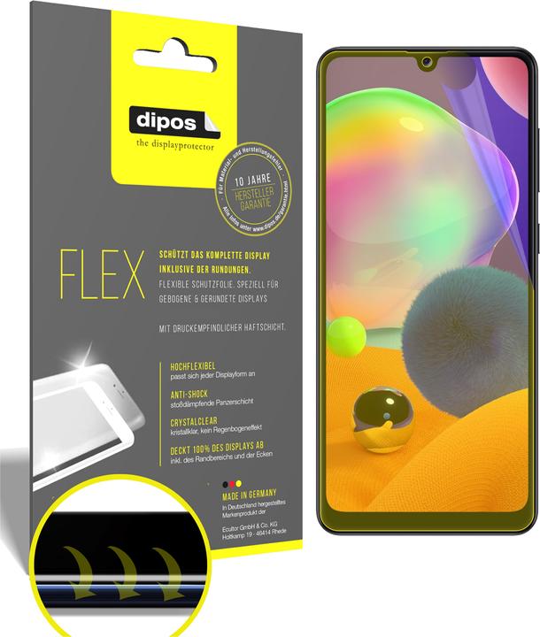 Produktbild Dipos Displayschutzfolie Full-Cover 3D (2 Stück, Samsung Galaxy A31)