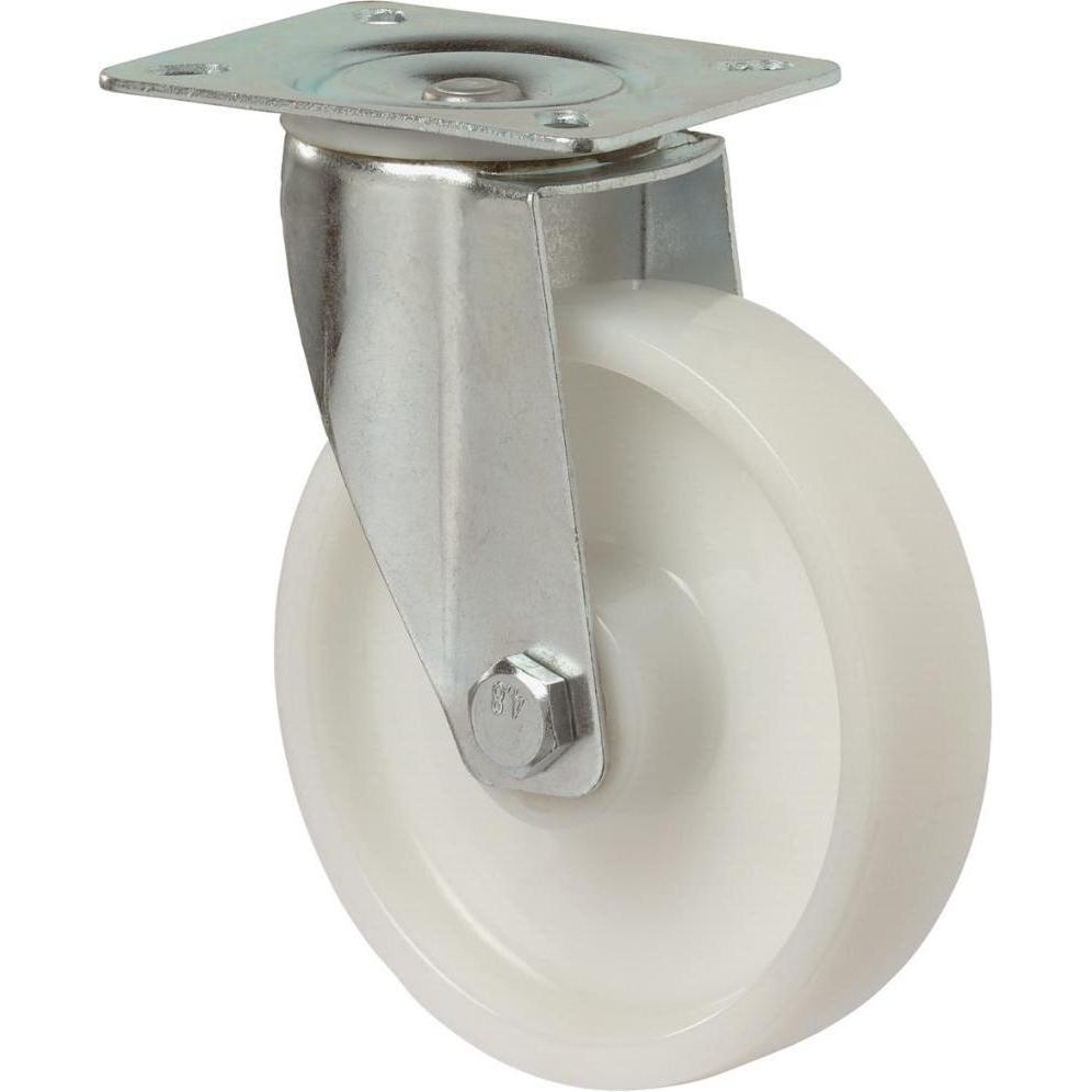 HP Autozubehör, Ruote + Rotelle, Ruota girevole Ø 200 mm Portata 300 kg Piastra in plastica L135xW110 mm