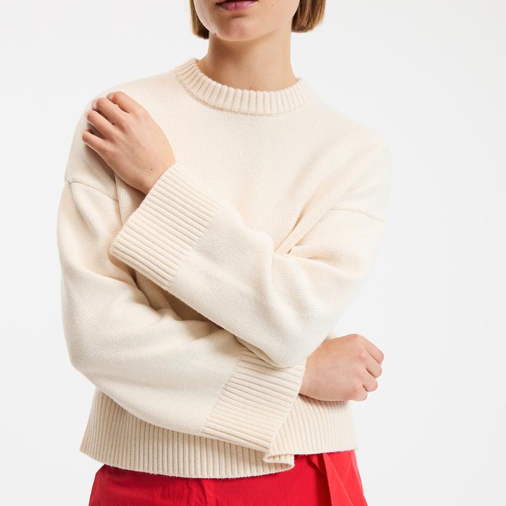 Produktbild La Redoute Collections Pullover mit Rundhalsausschnitt (L)