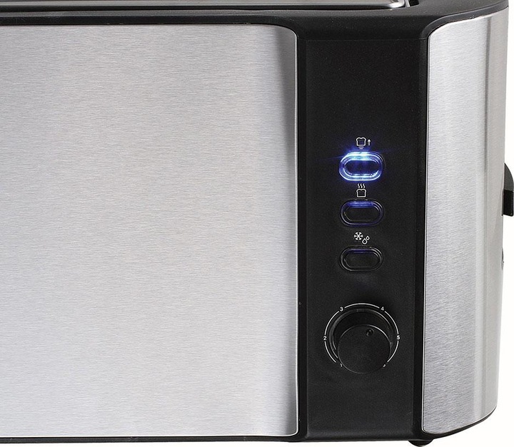 Produktbild Livoo Breitschlitz-Toaster aus Edelstahl