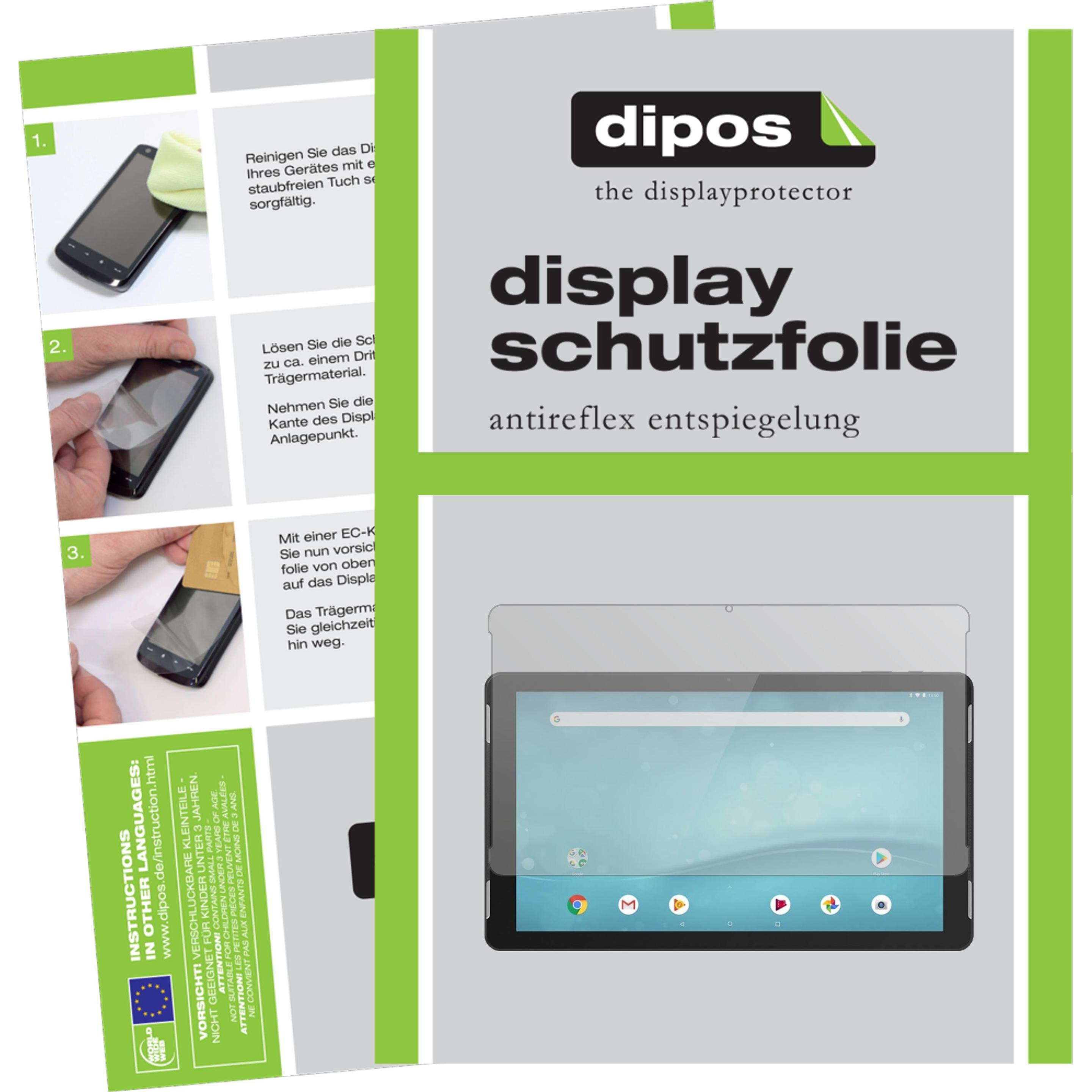 Dipos Displayschutzfolie Antireflex (2 Stück, SurfTab Theatre 13.3), Tablet Schutzfolie