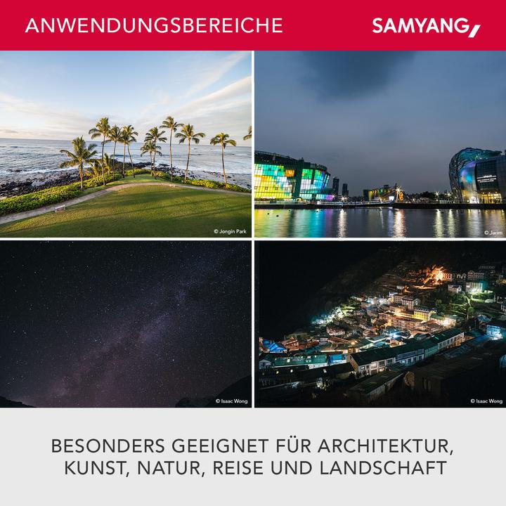 Immagine prodotto Samyang 14mm F2.8 (Nikon Z, APS-C / DX, Full frame)