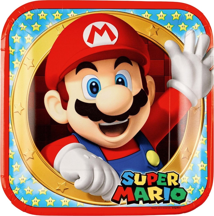 Immagine prodotto Amscan Super Mario (8 x)