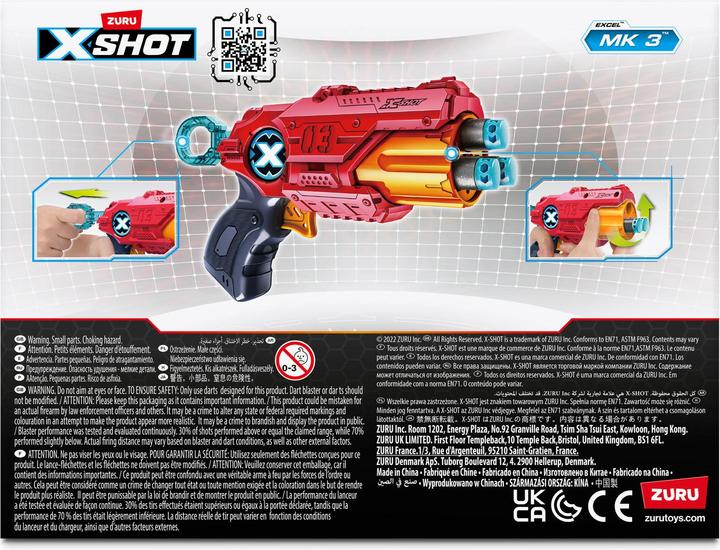 Produktbild Xshot X-Shot MK3 mit 8 Darts