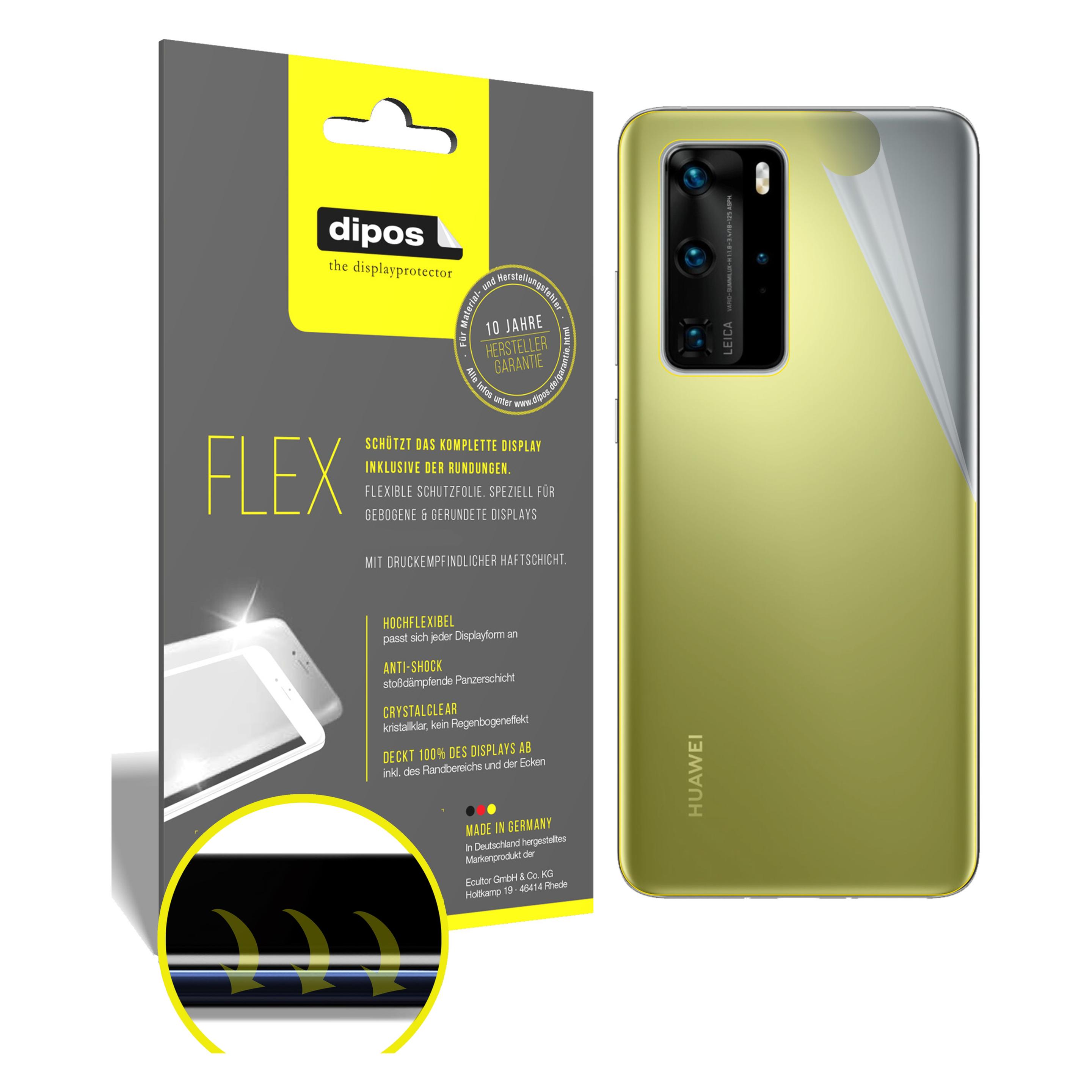 3x Pellicola per Huawei P40 protettiva, rivestimento al 100