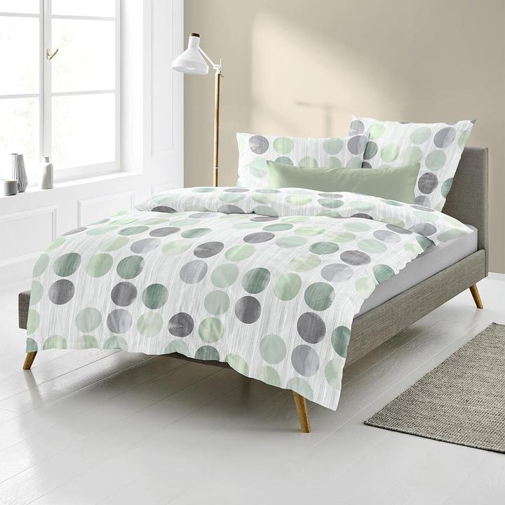 Produktbild Traumschlaf Punkte (Bettwäsche Set, 135x200 cm + 80x80 cm)