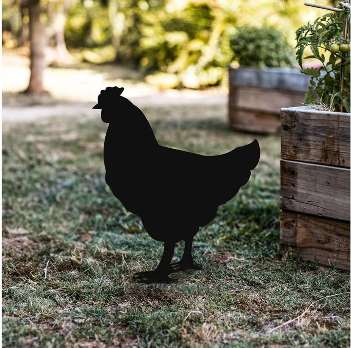 Wallxpert Gartenstecker Chicken